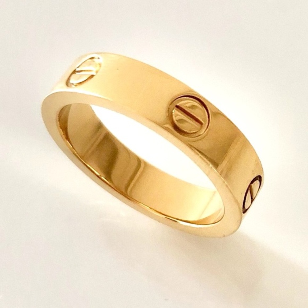 Gold Classic Model Screw Ring Band
